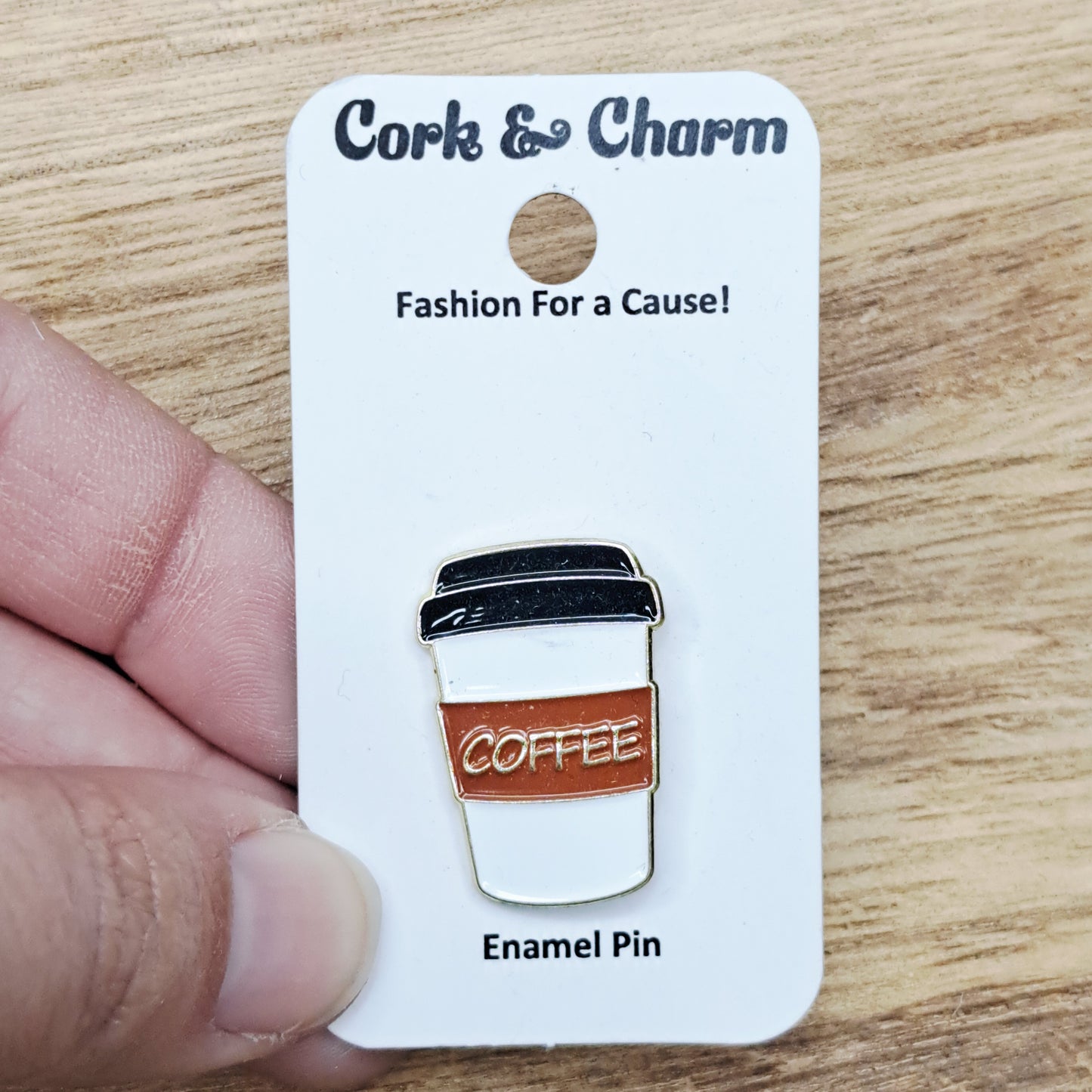 Coffee Enamel Pin