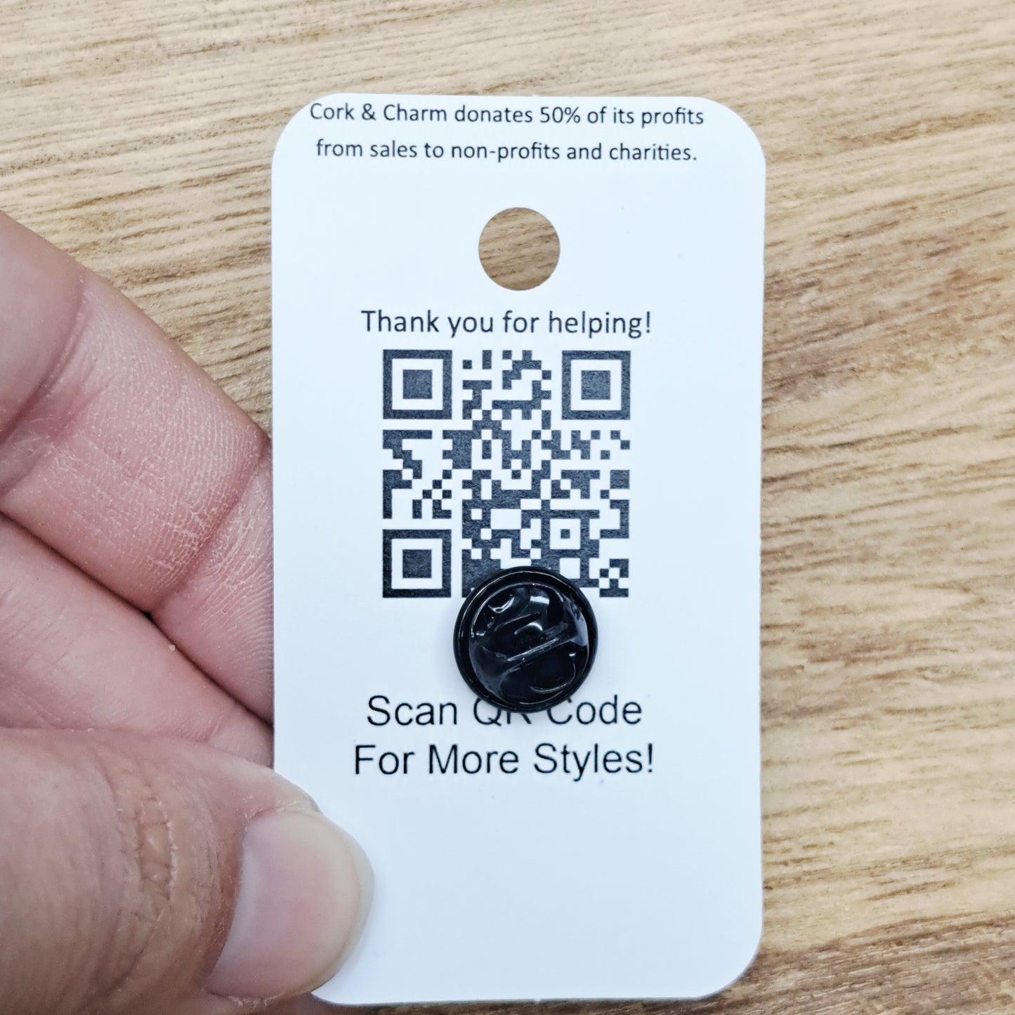 Cat and Coffee Enamel Pin