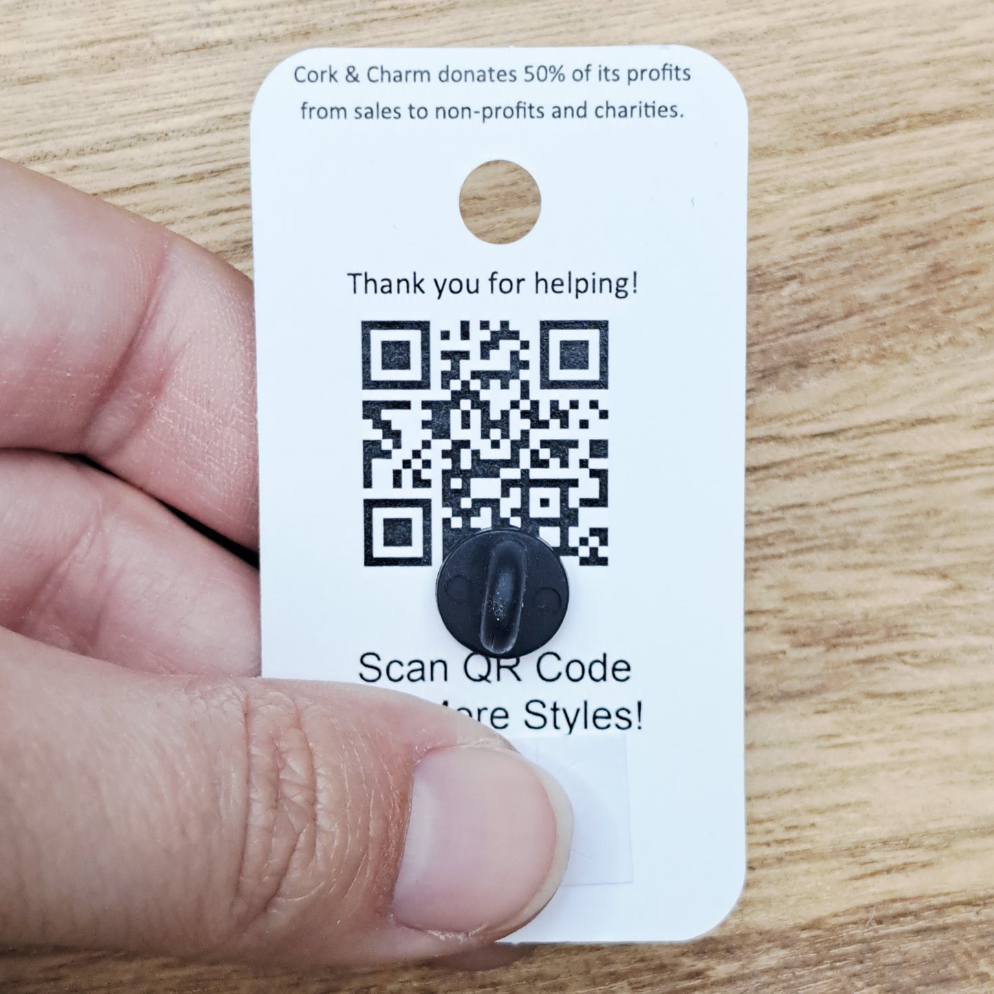 White Cat Catfee Coffee Enamel Pin