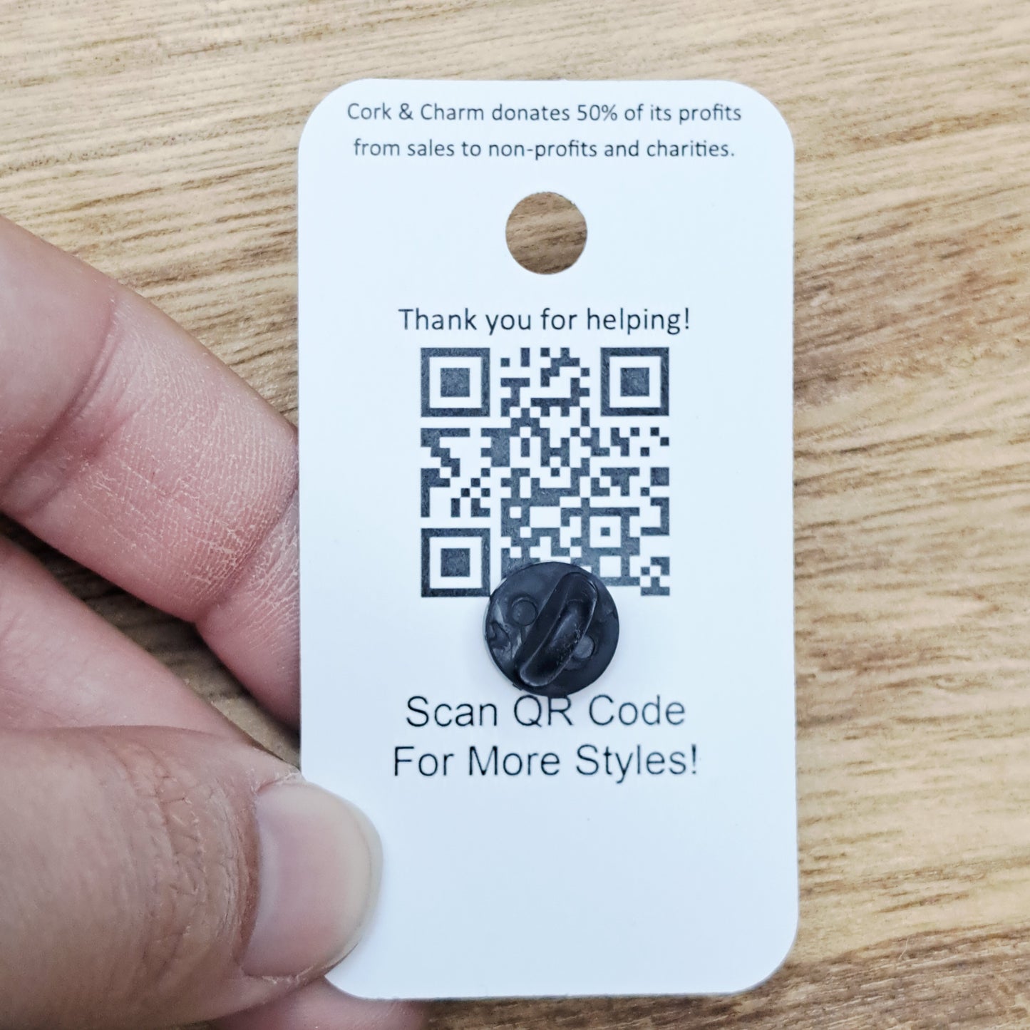 Element CF Coffee Enamel Pin