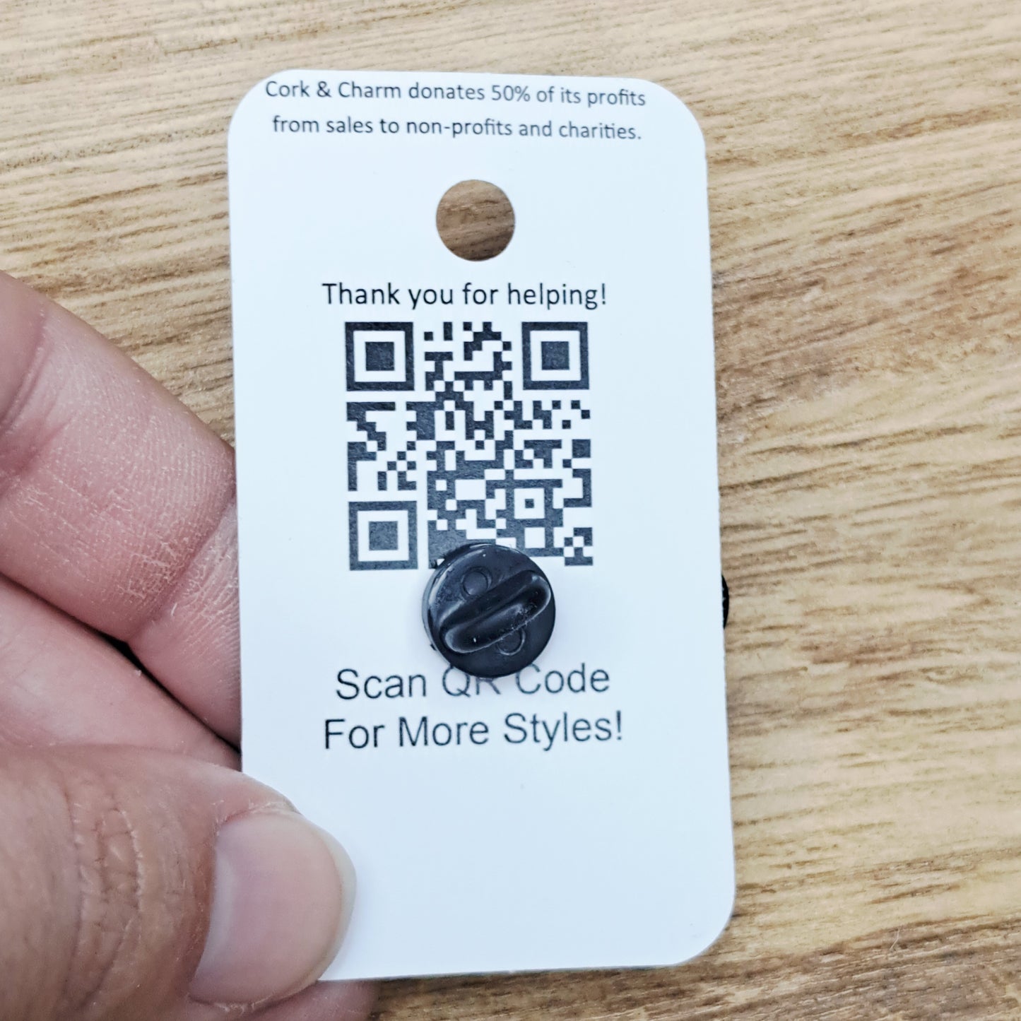 Coffee Cup with Latte Art Enamel Pin