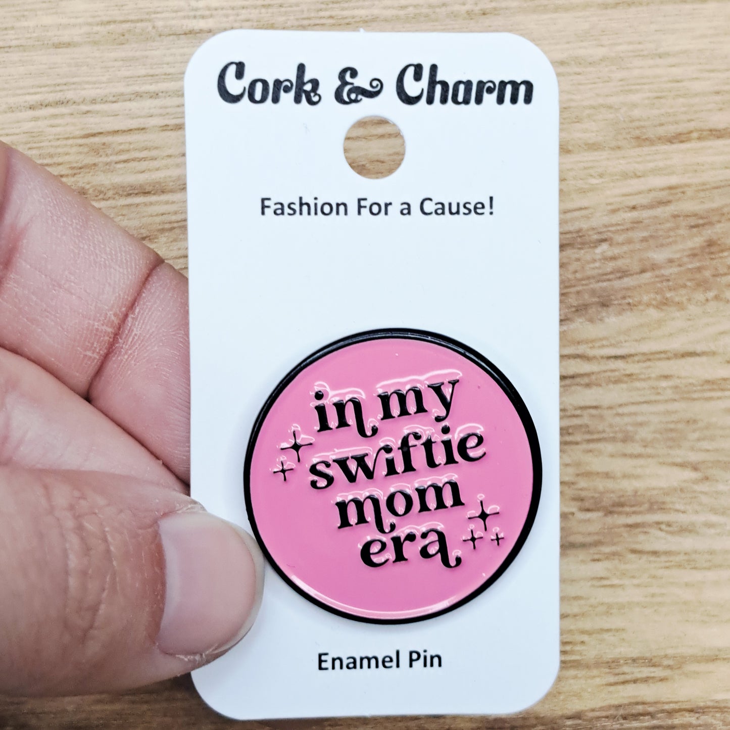 In My Swiftie Mom Era Enamel Pin