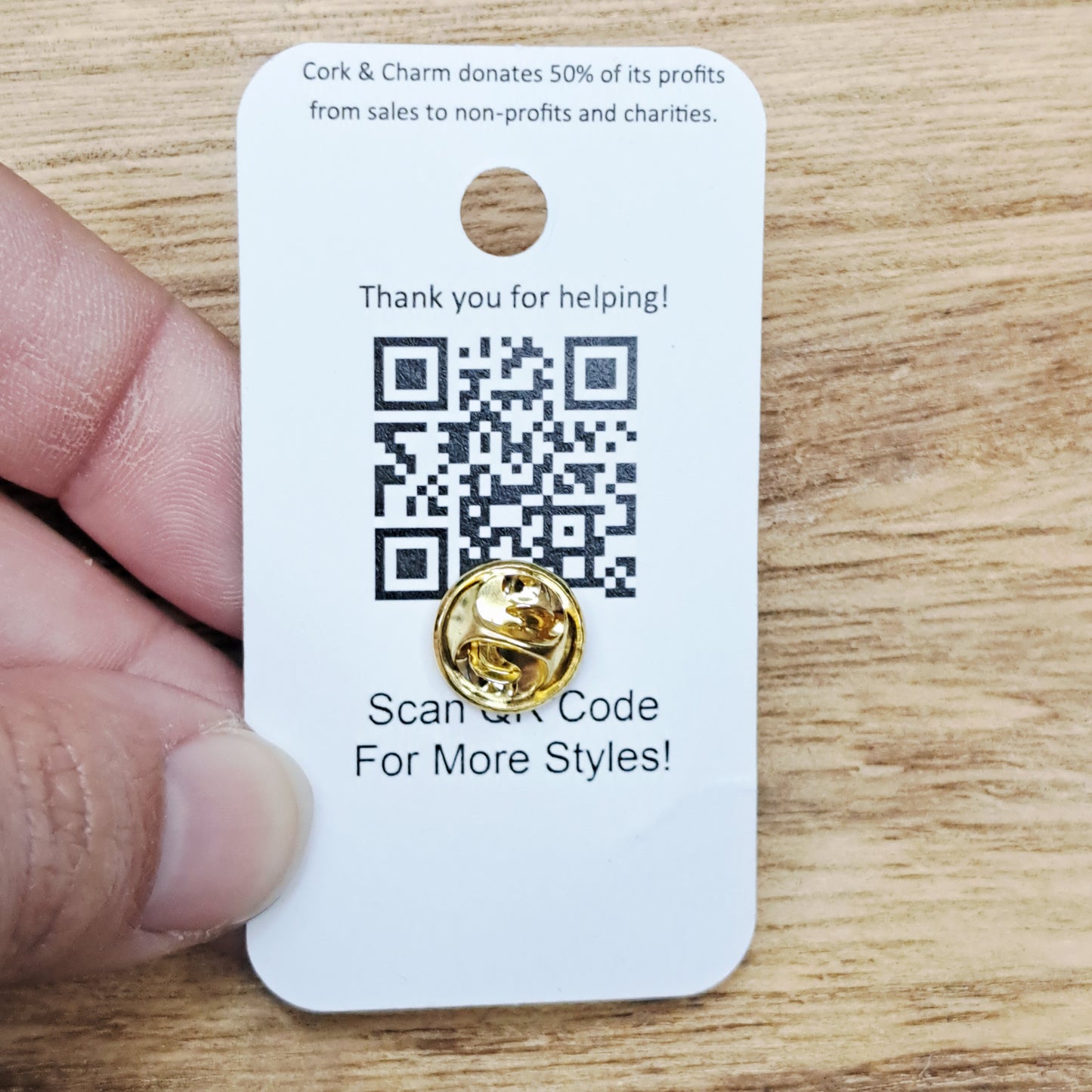 Music Is My Life Enamel Pin