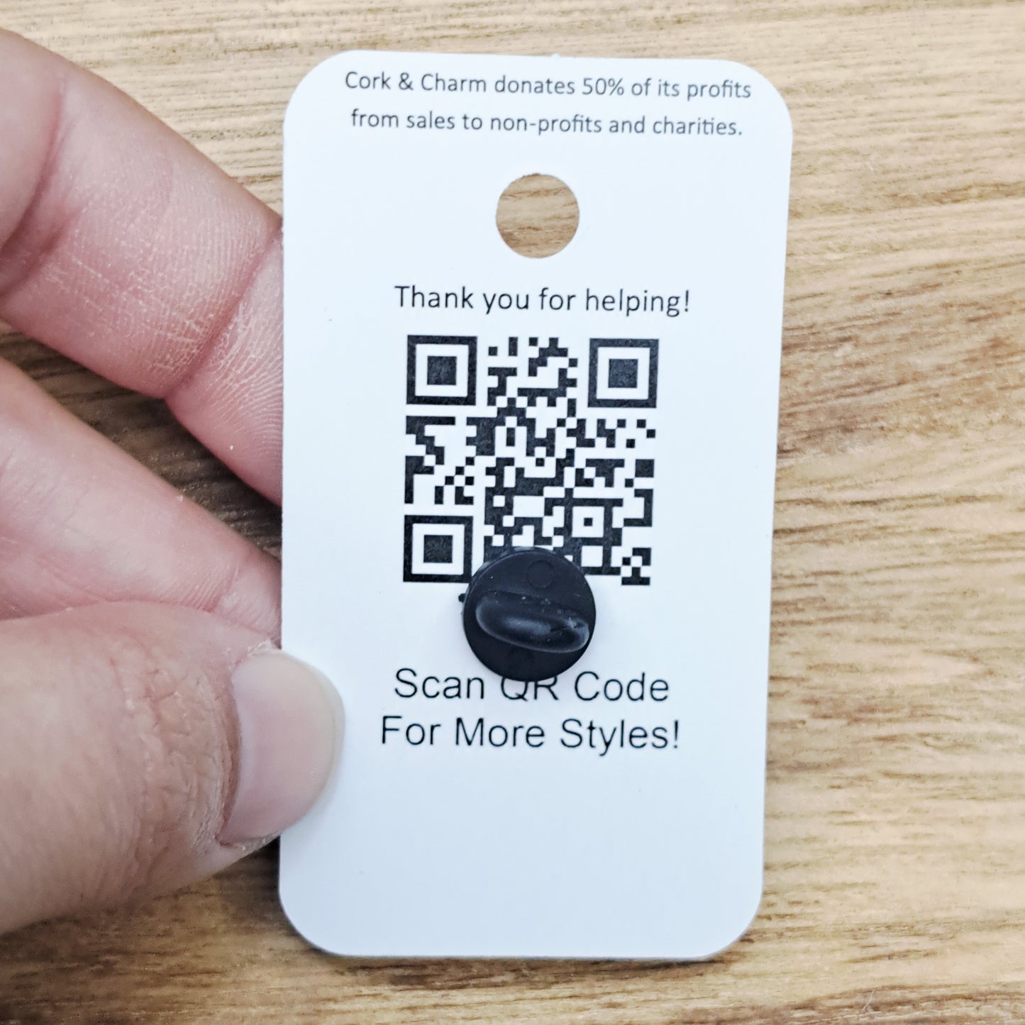 Music Speaks When Words Cant Enamel Pin