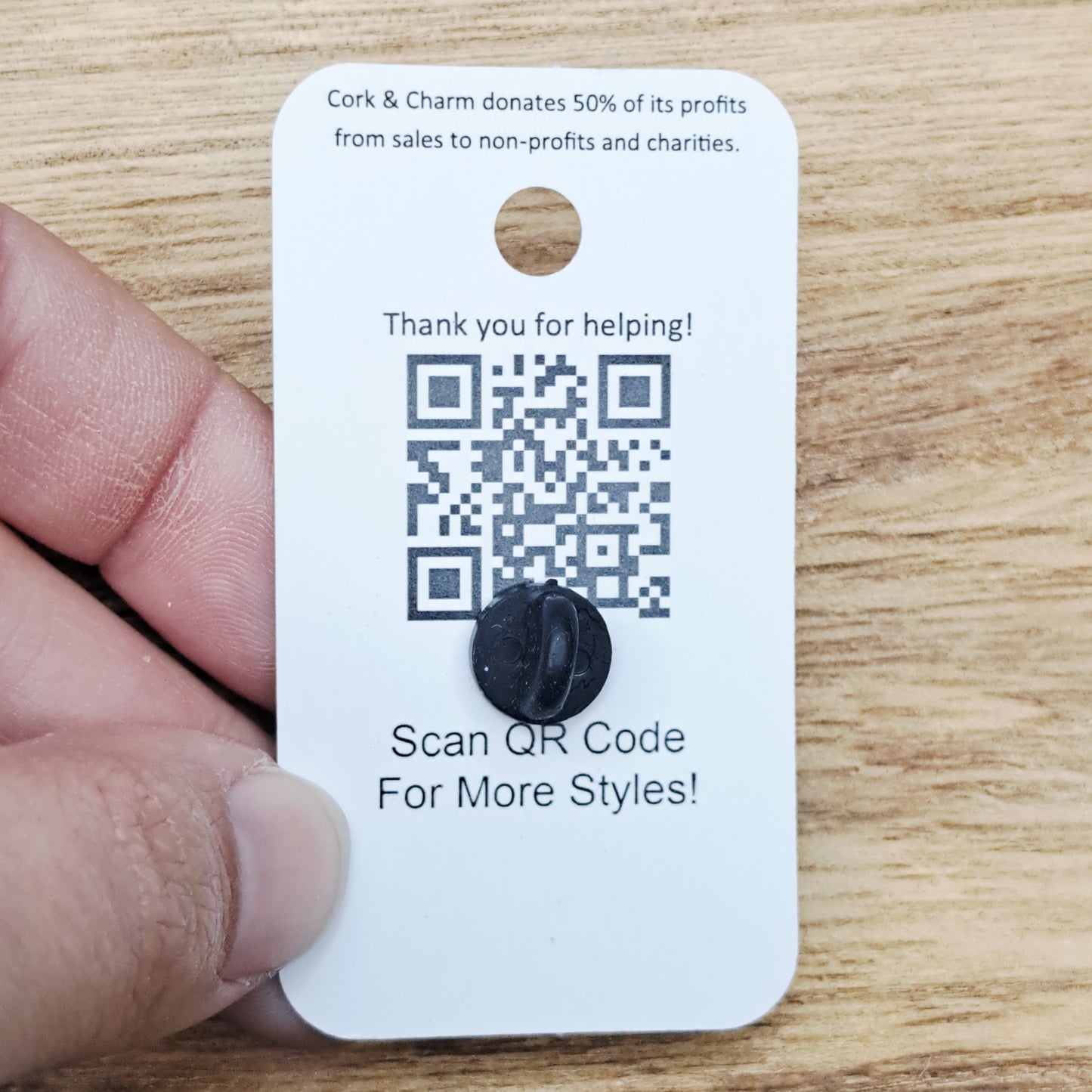 Muisc Heals My Soul Record Player Enamel Pin