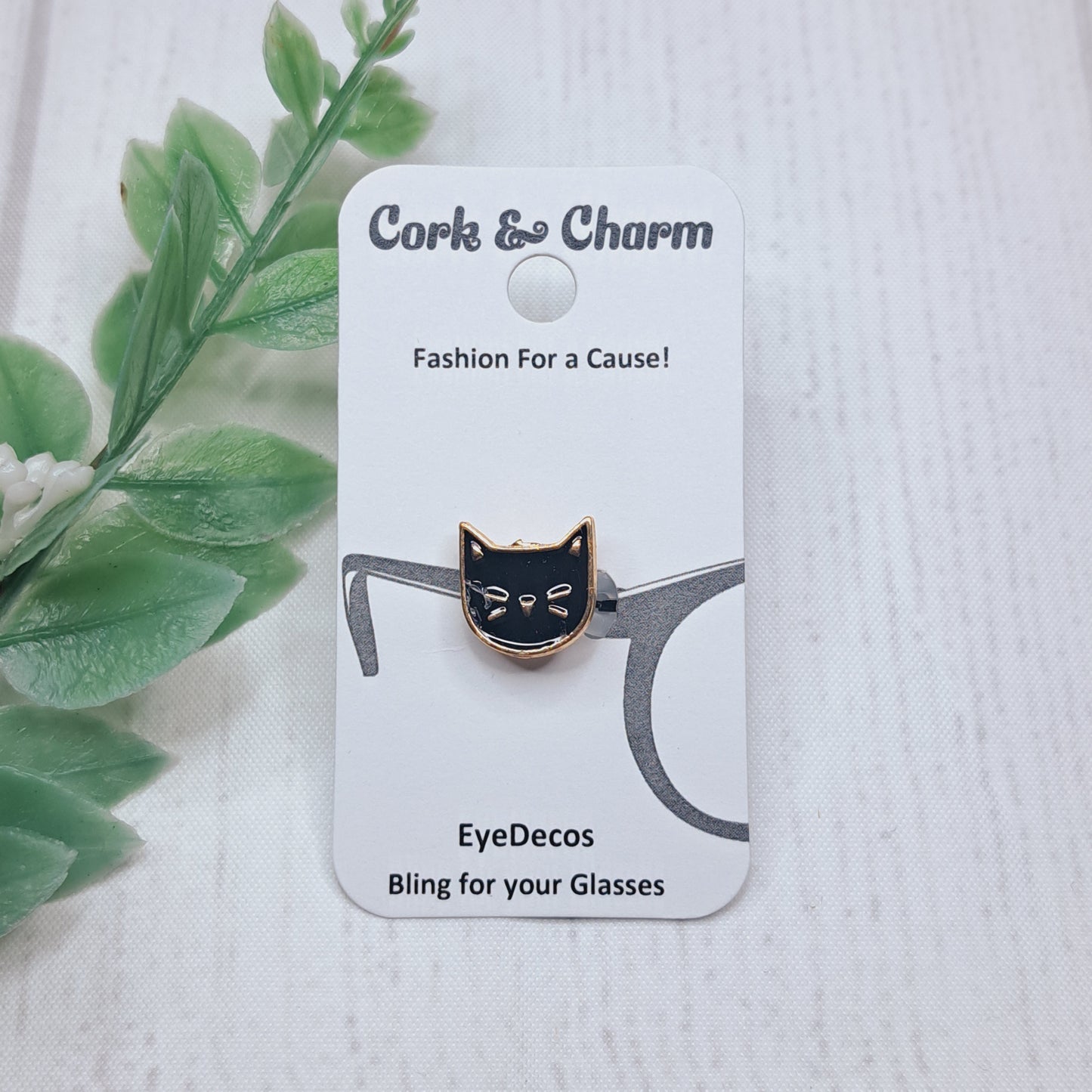 Black Cat Head EyeDeco